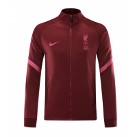 20/21 Liverpool Red High Neck Collar Training Jacket