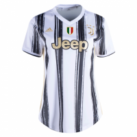 20/21 Juventus Home Black&White Women's Jerseys Shirt