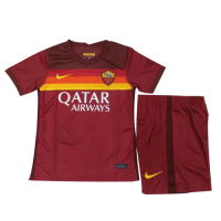 Roma Kid's Soccer Jersey Home Kit (Shirt+Short) 2020/21