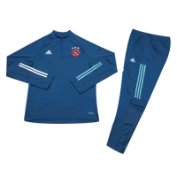 Ajax Kid's Zipper Sweat Kit (Top+Trouser) Navy 2020/21
