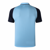 20/21 Manchester City Grand Slam Polo Shirt-Navy&Blue
