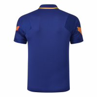 20/21 Barcelona Grand Slam Polo Shirt-Navy