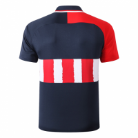 20/21 Atletico Madrid Grand Slam Polo Shirt-Navy&Red&White