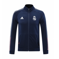 20/21 Real Madrid Navy&Red High Neck Collar Training Jacket