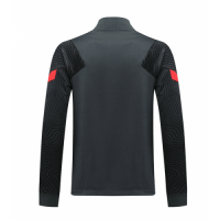 20/21 Liverpool Dark Gray High Neck Collar Training Jacket