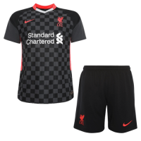 Liverpool Soccer Jersey Third Away Kit (Shirt+Short) Replica 2020/21