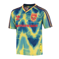Arsenal Human Race Blue&Green Soccer Jerseys Shirt