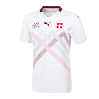 Switzerland Soccer Jersey Away Replica 2020