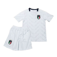 Italy Kids Soccer Jersey Away Kit (Shirt+Short) 2020
