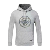 20/21 Manchester City Gray Hoodie Sweater