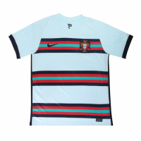 Portugal Soccer Jersey Away Whole Kit (Shirt+Short+Socks) Replica 2021
