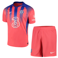 Chelsea Soccer Jersey Third Away Kit (Shirt+Short) Replica 2020/21