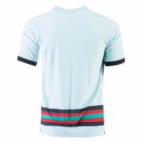 Portugal Soccer Jersey Away Whole Kit (Shirt+Short+Socks) Replica 2021