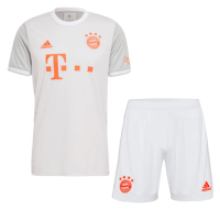 Bayern Munich Soccer Jersy Away Kit (Shirt+Short) Replica 20/21