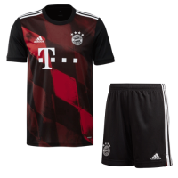 Bayern Munich Soccer Jersey Third Away Kit (Shirt+Short) Replica 2020/21