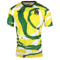 Marseille "OM Africa" Soccer Jersey Green&Yellow Replica 2020/21