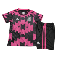Mexico Kids Soccer Jersey Home Whole Kit (Shirt+Short+Socks) 2021