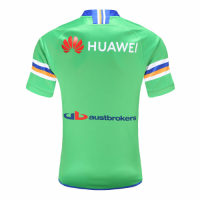 2021 Canberra Raiders Home Green Rugby Jersey Shirt