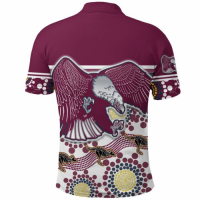 2021 Manly Warringah Sea Eagles Indigenous Polo Rugby Jersey