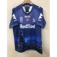 2021 Melbourne Storm Anzac Commemorative Rugby Jersey Shirt
