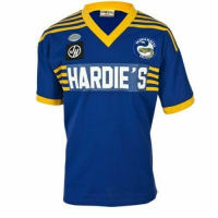 1982 Parramatta Eels Retro Rugby Jersey Shirt