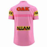 2021 Penrith Panthers Away Pink Rugby Jersey Shirt