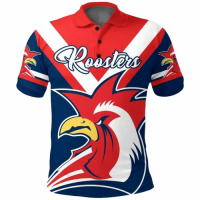 2021 Sydney Roosters Indigenous Rugby Polo Shirt