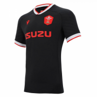 20-21 Wales Rugby Away Black Jersey Shirt