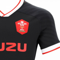 20-21 Wales Rugby Away Black Jersey Shirt