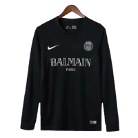 PSG X Balmain Training Jesrey Long Sleeve Black Replica 21/22