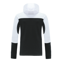 21/22 Marseilles White&Black Hoodie Jacket