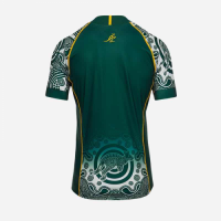 2021 Australia Home Green Rugby Jersey Shirt