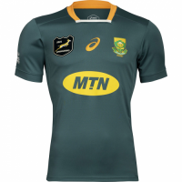 2021 South Africa Home Green Rugby Jersey Shirt