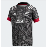 2020 New Zealand All Blacks Home Black Rugby Jersey Shirt