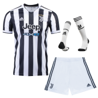 Juventus Soccer Jersey Home Whole Kit (Shirt+Short+Socks) 2021/22