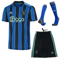 Ajax Soccer Jersey Away Whole Kit (Jersey+Short+Socks) 2021/22