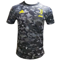 Juventus Pre Match Soccer Jersey Gray&Black (Player Version) 2021/22