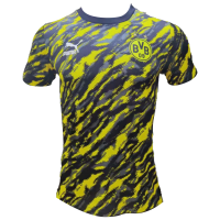 Borussia Dortmund Pre Match Soccer Jersey Yellow&Black (Player Version) 2021/22