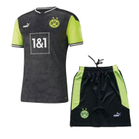 Borussia Dortmund Soccer Jersey Fourth Away Kit (Jersey+Shorts) Replica 2020/21