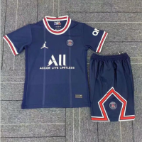 PSG Kids Soccer Jersey Home Kit (Shirt+Short) 2021/22