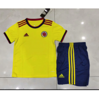 Colombia Kids Soccer Jersey Home Kit (Jersey+Short) 2020