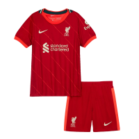 Liverpool Kids Soccer Jersey Home Kit (Jersey+Short) 2021/22