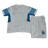 Marseilles Kid's Soccer Jersey Home Kit (Jersey+Short) 2021/22