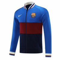 Barcelona Anthem Jacket Blue&Red Replica 2021/22
