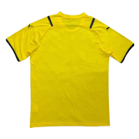 Italy Soccer Jersey Goalkeeper Yellow Replica 2021
