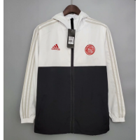 Ajax Windbreaker Hoodie Jacket Black&White 2021/22