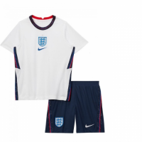 England Kids Soccer Jersey Home Kit (Shirt+Short) 2021