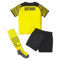 Borussia Dortmund Kids Soccer Jersey Home Kit (Jersey+Short+Socks) 2021/22