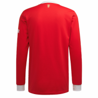 Manchester United Soccer Jersey Long Sleeve Home Replica 2021/22