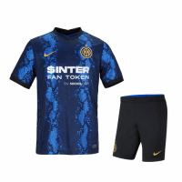 Inter Milan Soccer Jersey Home Kit (Jersey+Short) Replica 2021/22